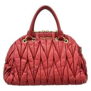 Miu Miu miumiu Matelasse Handbag